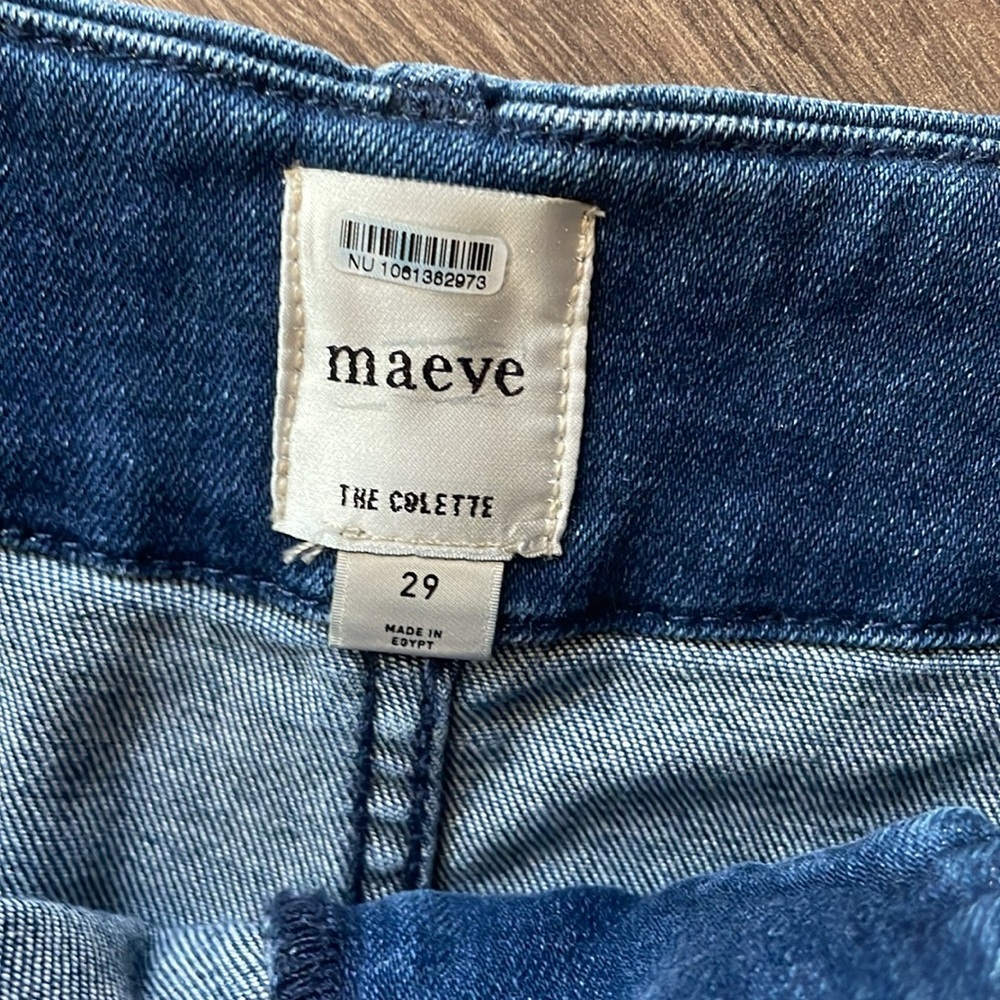 Maeve Anthropologie Collette Wide Leg Jeans- 29 - Picture 3 of 5